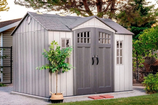 Сарай пластиковый Woodlook 10*8 - 7